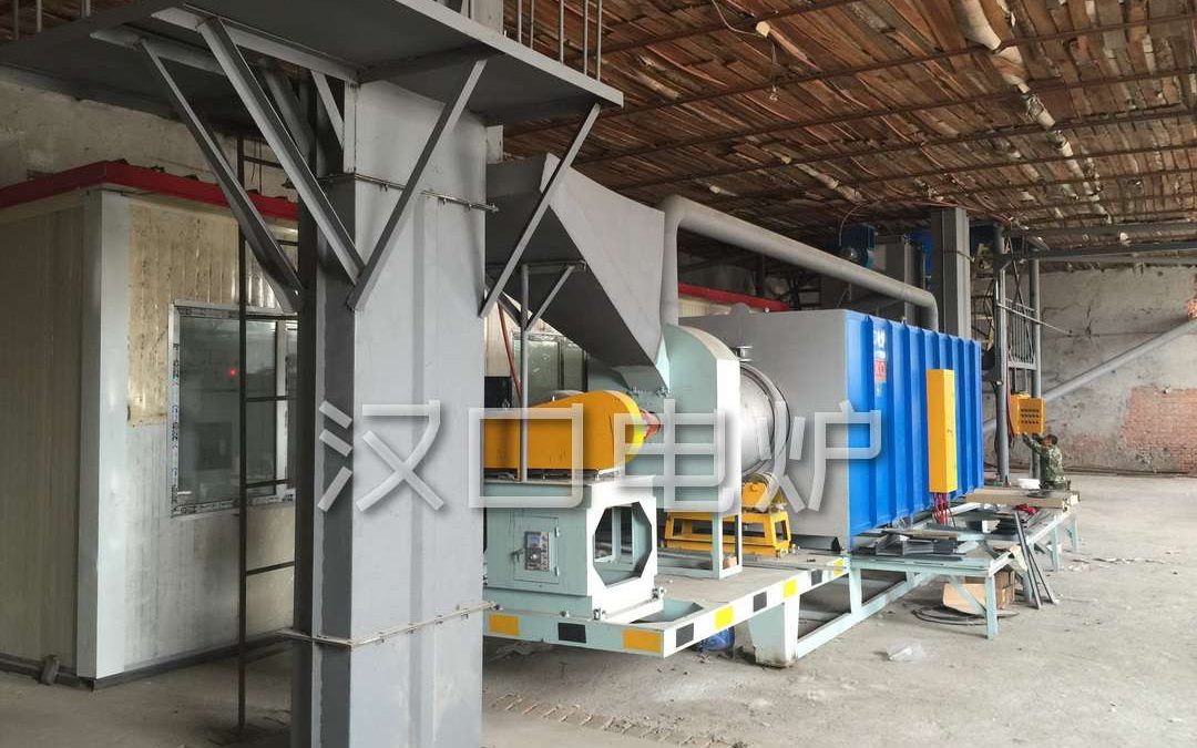 成都金堂县膨胀玻化微珠电炉生产线