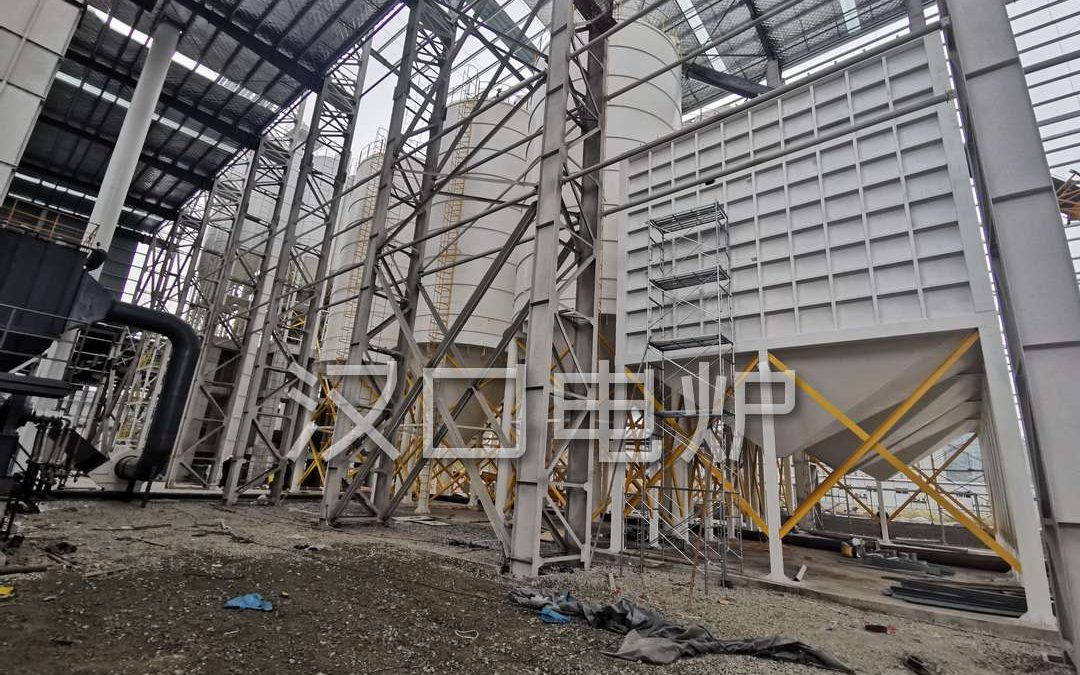 河南柘城县膨胀珍珠岩电炉生产线