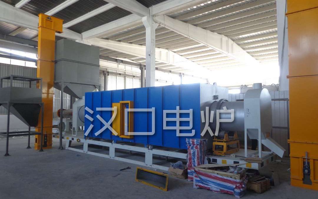 江苏建湖县膨胀珍珠岩电炉生产线